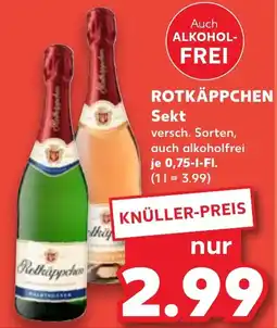 Kaufland ROTKÄPPCHEN Sekt Angebot