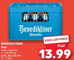 Kaufland BENEDIKTINER Hell Angebot