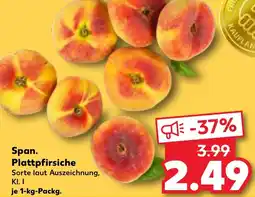 Kaufland Span. Plattpfirsiche Angebot