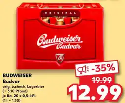Kaufland BUDWEISER Budvar Angebot