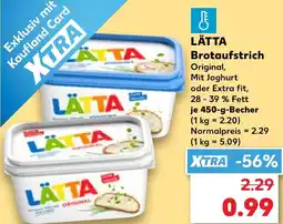 Kaufland LÄTTA Brotaufstrich Angebot