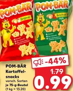 Kaufland POM-BÄR Kartoffelsnacks Angebot