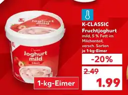 Kaufland K-CLASSIC Fruchtjoghurt Angebot