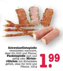 Scheck-in-Center Schweinefiletspieße Angebot