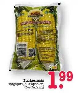 Scheck-in-Center Zuckermais Angebot