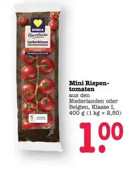 Scheck-in-Center Mini-Rispentomaten Angebot