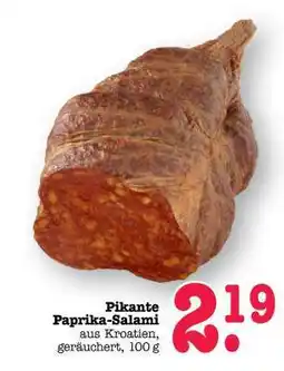 Scheck-in-Center Pikante Paprika-Salami Angebot