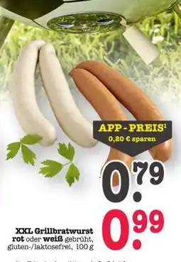Scheck-in-Center XXL Grillbratwurst Angebot