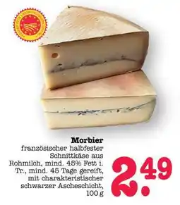 Scheck-in-Center Morbier Angebot