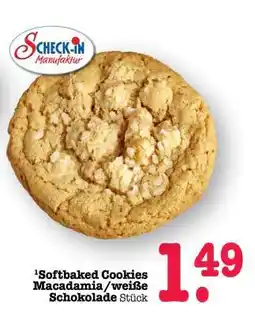 Scheck-in-Center Softbaked Cookies Macadamia/weiße Schokolade Angebot