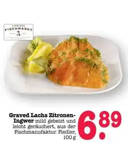 Scheck-in-Center Graved Lachs Zitronen-Ingwer Angebot