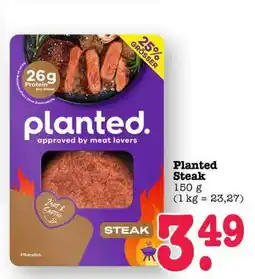 Scheck-in-Center Planted Steak Angebot