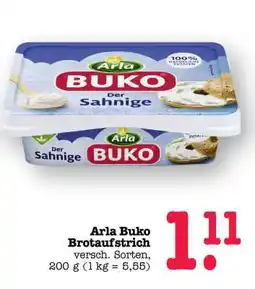 Scheck-in-Center Arla Buko Brotaufstrich Angebot