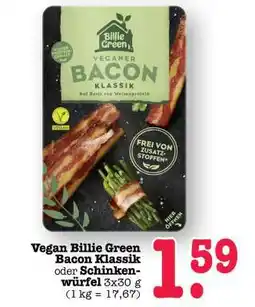 Scheck-in-Center Vegan Billie Green Bacon Klassik Angebot