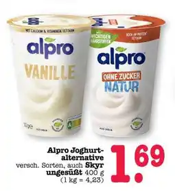 Scheck-in-Center Alpro Joghurtalternative Angebot