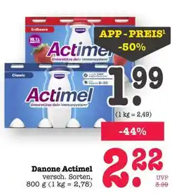 Scheck-in-Center DANONE Actimel Angebot