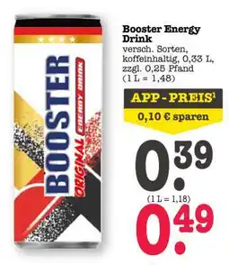 Scheck-in-Center Booster Energy-Drink Angebot