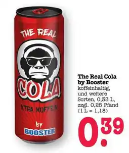 Scheck-in-Center The Real Cola by Booster Angebot