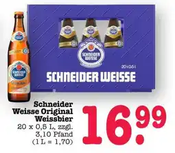 Scheck-in-Center SCHNEIDER WEISSE Original Weißbier Angebot