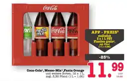 Scheck-in-Center Coca-Cola, Mezzo Mix, Fanta Orange Angebot