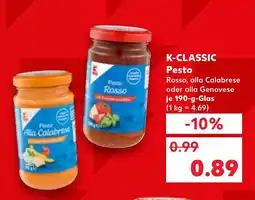 Kaufland K-CLASSIC Pesto Angebot