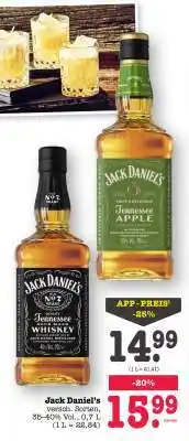 Scheck-in-Center Jack Daniel's Angebot