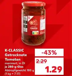 Kaufland K-CLASSIC Getrocknete Tomaten Angebot