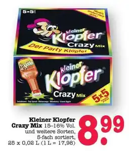 Scheck-in-Center Kleiner Klopfer Crazy Mix Angebot