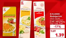 Kaufland K-CLASSIC Nudelgericht Angebot