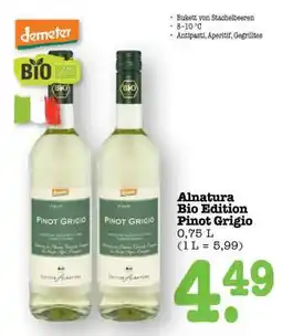 Scheck-in-Center Alnatura Bio Edition Pinot Grigio Angebot