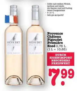 Scheck-in-Center Provence Château Pigoudet Première Rosé Angebot