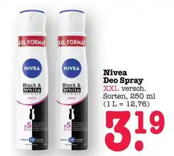 Scheck-in-Center Nivea Deo Spray Angebot