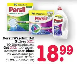Scheck-in-Center Persil Waschmittel Pulver XXL Angebot