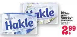 Scheck-in-Center Hakle Toilettenpapier Angebot
