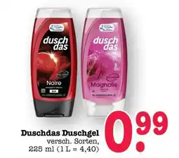 Scheck-in-Center DUSCHDAS Duschgel Angebot