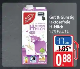 Scheck-in-Center Gut & Günstig laktosefreie H-Milch Angebot
