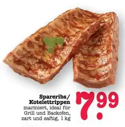 Scheck-in-Center Spareribs/Koteletttrippen Angebot