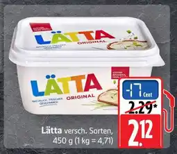 Scheck-in-Center LÄTTA Angebot