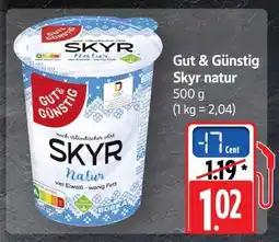 Scheck-in-Center Gut & Günstig Skyr Natur Angebot