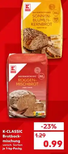 Kaufland K-CLASSIC Brotbackmischung Angebot