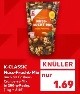 Kaufland K-CLASSIC Nuss-Frucht-Mix Angebot