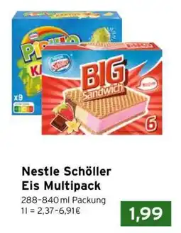 CAP Markt Nestle Schöller Eis Multipack Angebot