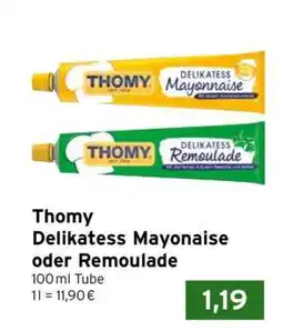 CAP Markt Thomy Delikatess Mayonaise oder Remoulade Angebot