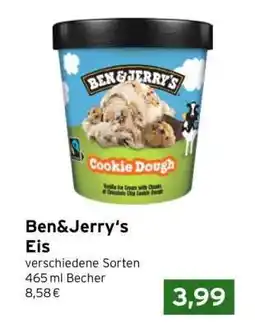 CAP Markt BEN & JERRY’S Eis Angebot