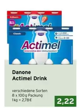 CAP Markt Danone Actimel Drink Angebot