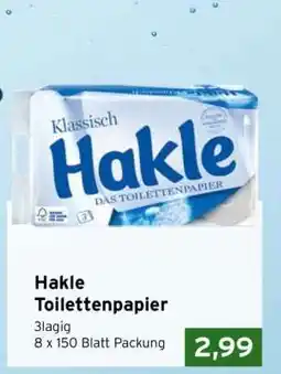 CAP Markt Hakle Toilettenpapier Angebot