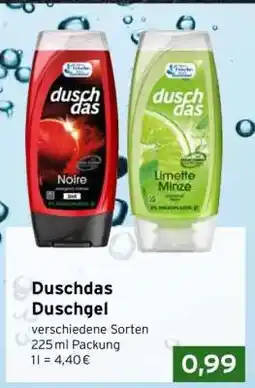 CAP Markt DUSCHDAS Duschgel Angebot