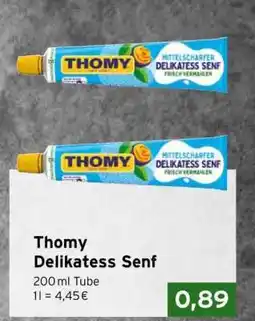 CAP Markt Thomy Delikatess Senf Angebot