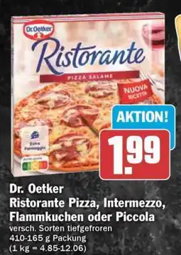 HIT Dr. Oetker Ristorante Pizza, Intermezzo, Flammkuchen oder Piccola Angebot