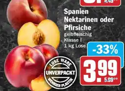 HIT Spanien Nektarinen oder Pfirsiche Angebot